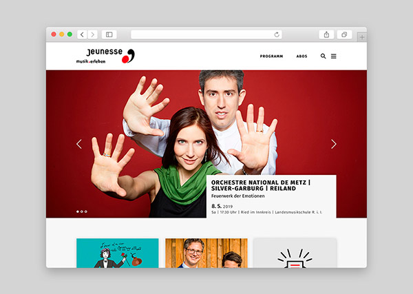 Jeunesse Österreich Website